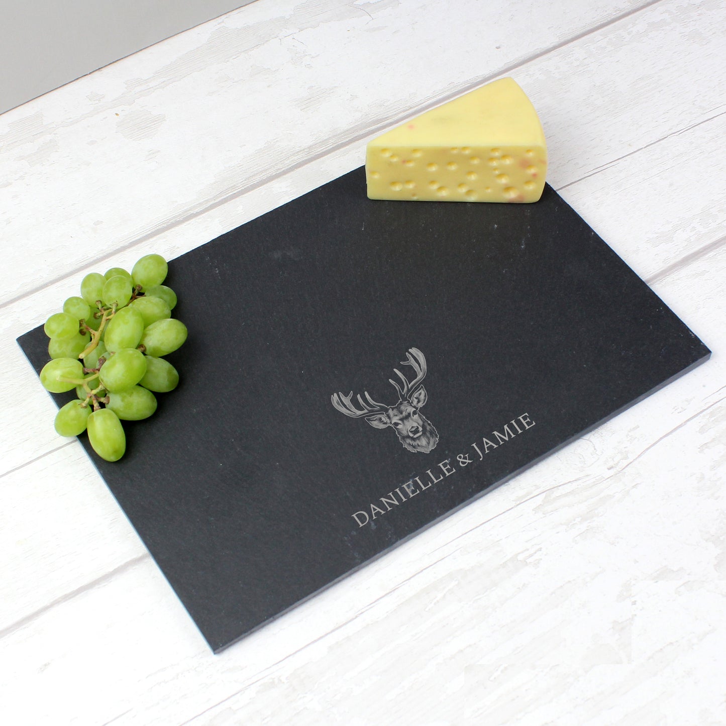 Personalised Stag Slate Placemat - MK&JD Gifts