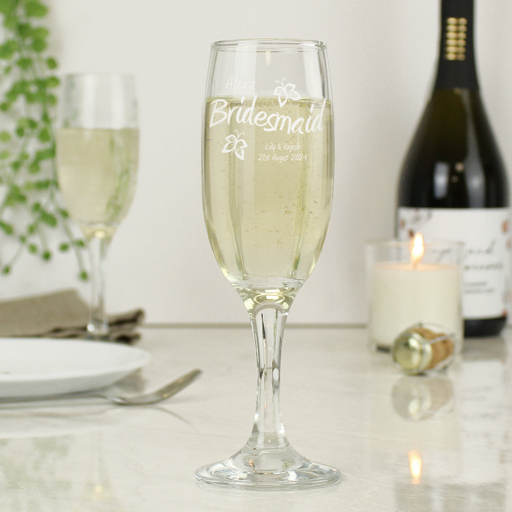 Personalised Elegance Flute - MK&JD Gifts
