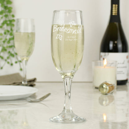 Personalised Elegance Flute - MK&JD Gifts