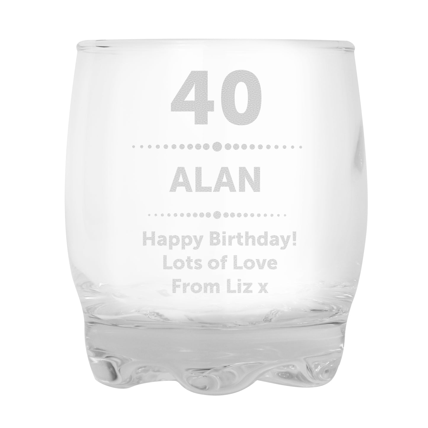 Personalised Birthday Star Tumbler - MK&JD Gifts