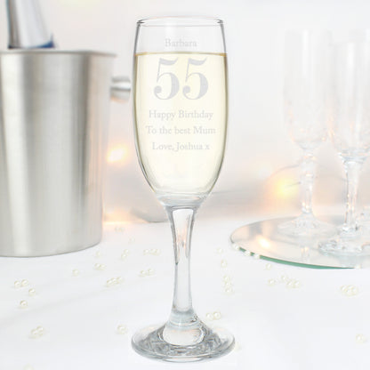 Personalised Birthday Big Age Flute - MK&JD Gifts