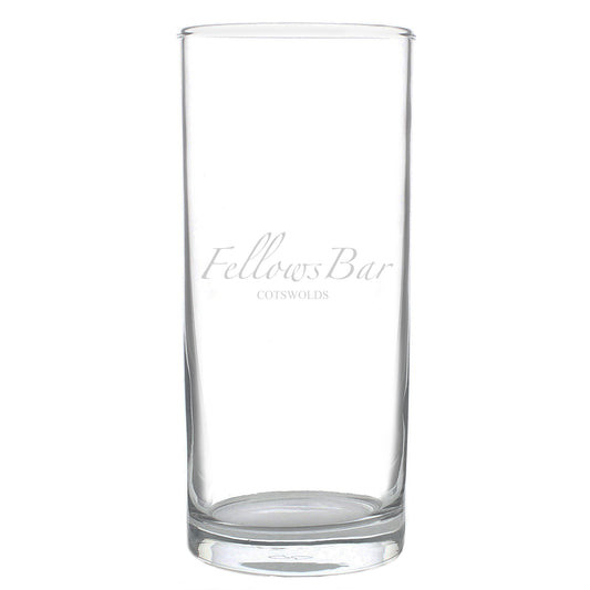 Bespoke Design Engraved Hi Ball Glass