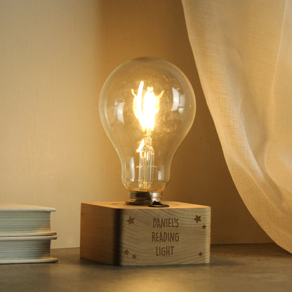 Personalised Stars LED Bulb Table Lamp - MK&JD Gifts
