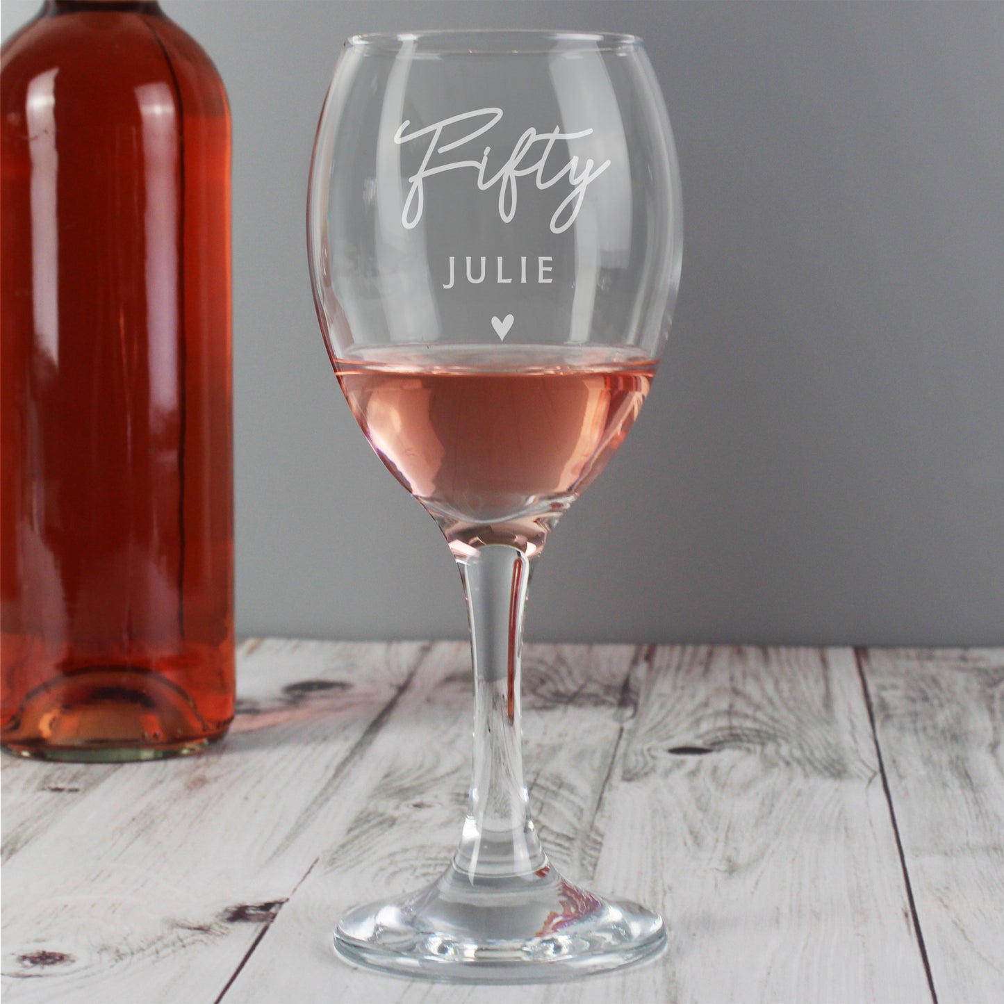 Personalised Big Age Wine Glass - MK&JD Gifts
