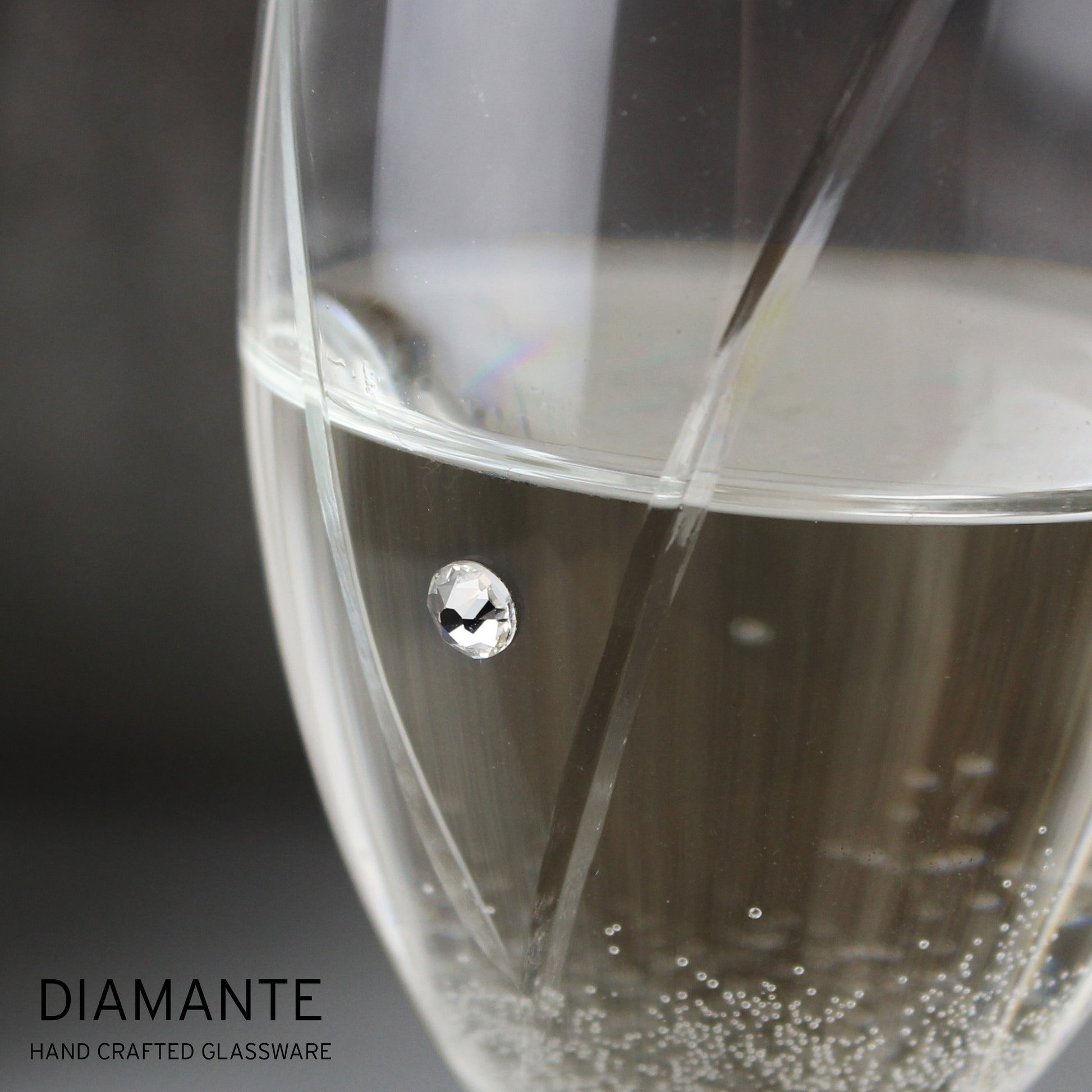 Personalised Hand Cut Mr & Mrs Pair of Flutes in Gift Box - MK&JD Gifts