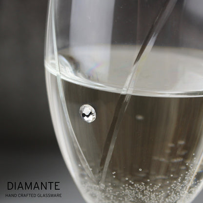 Personalised Hand Cut Mr & Mrs Pair of Flutes in Gift Box - MK&JD Gifts
