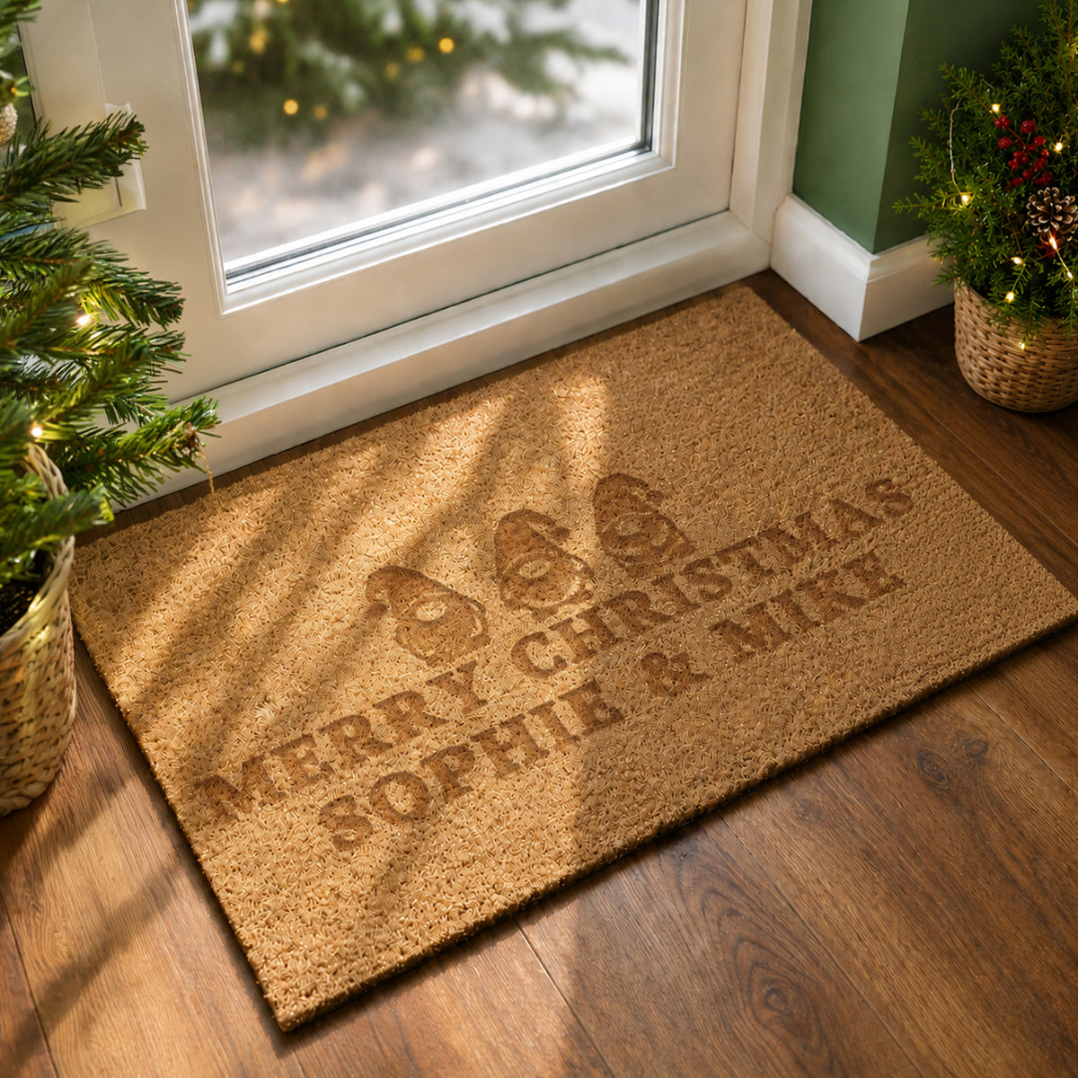 Personalised Gonk Rectangle Indoor Doormat - MK&JD Gifts