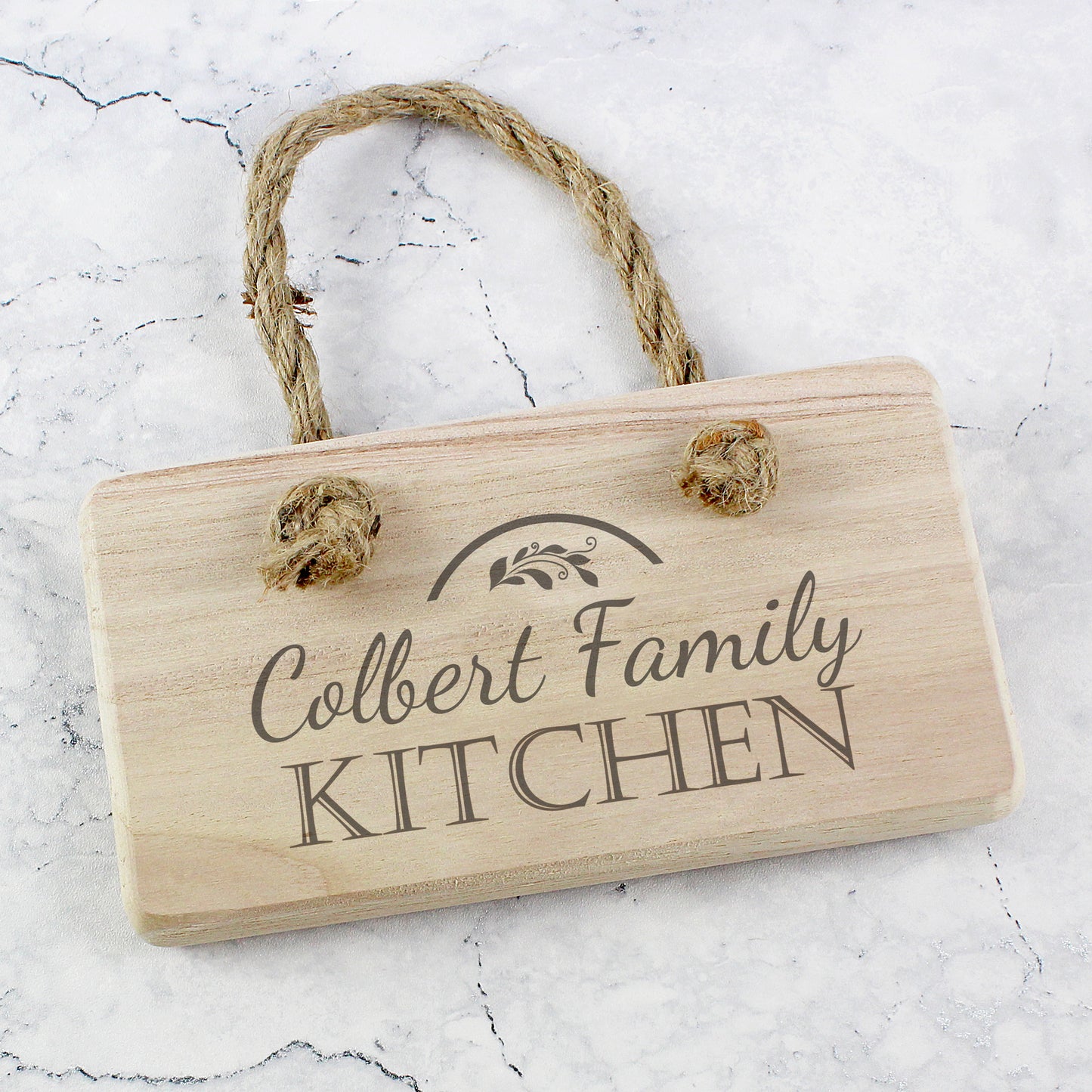 Personalised Kitchen Wooden Sign - MK&JD Gifts