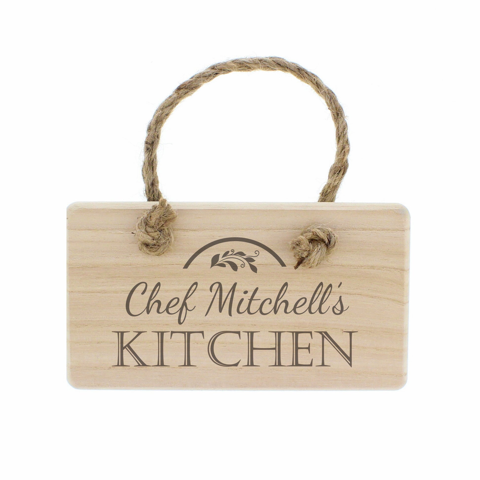 Personalised Kitchen Wooden Sign - MK&JD Gifts
