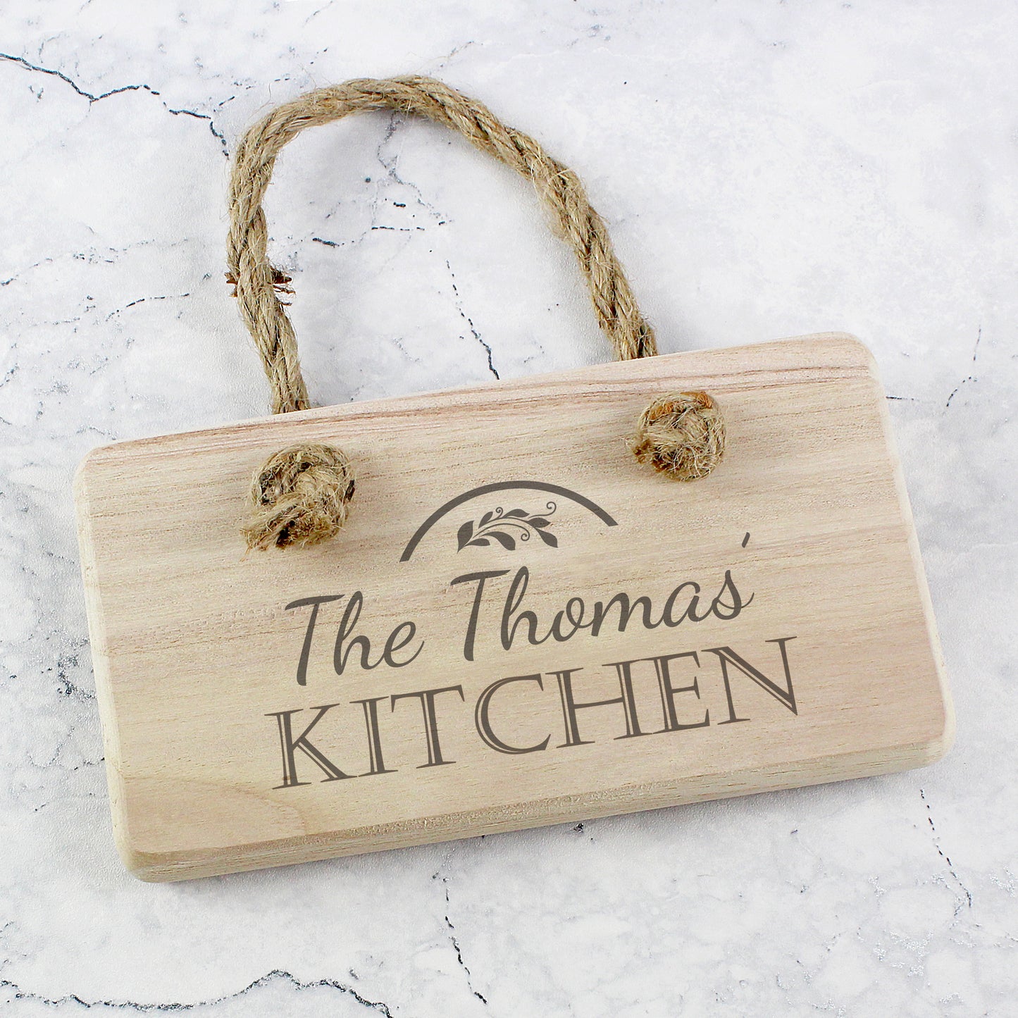 Personalised Kitchen Wooden Sign - MK&JD Gifts