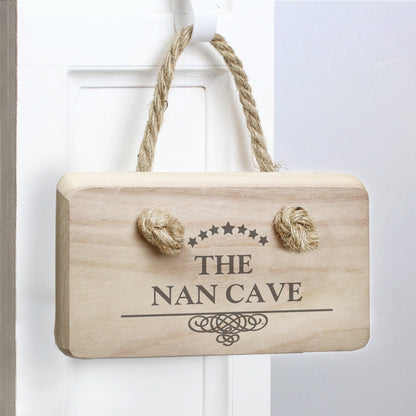 Personalised Decorative Swirl Wooden Sign - MK&JD Gifts