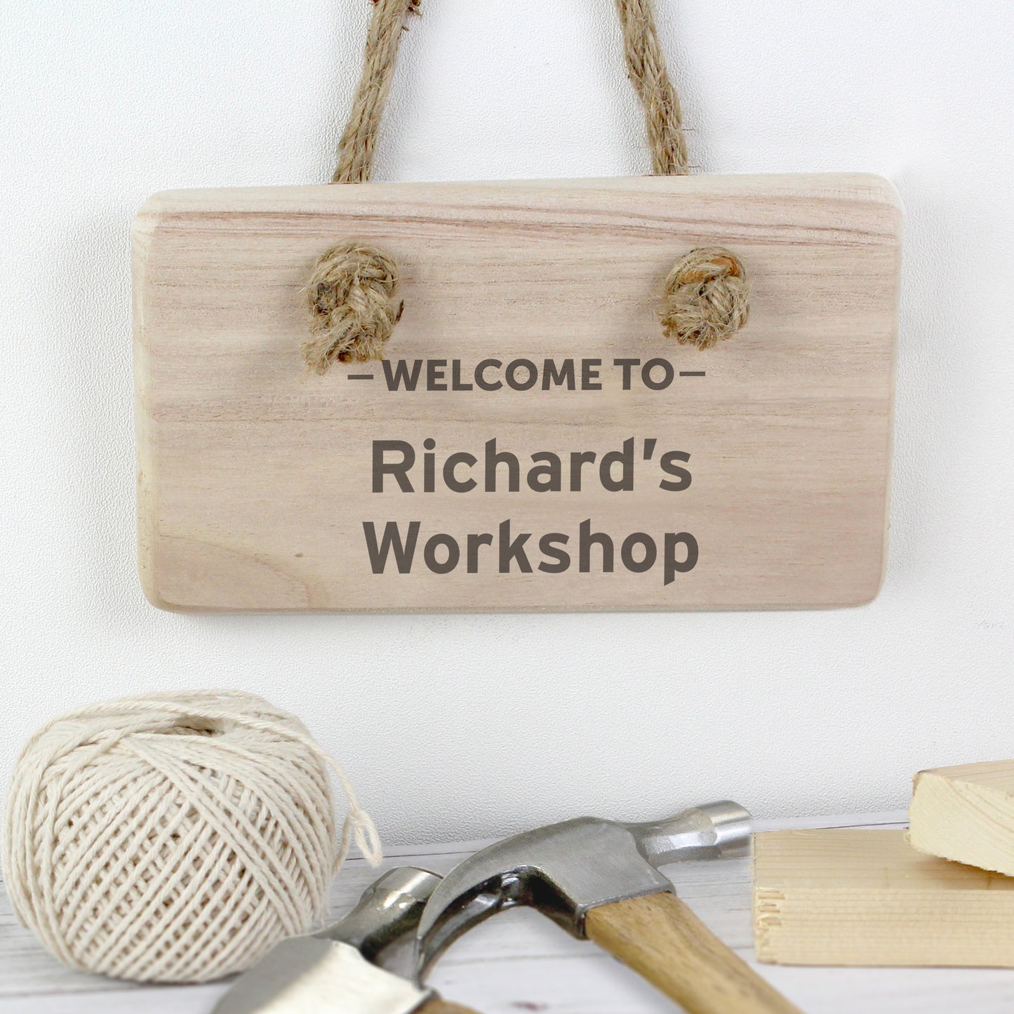 Personalised Welcome To... Wooden Sign - MK&JD Gifts