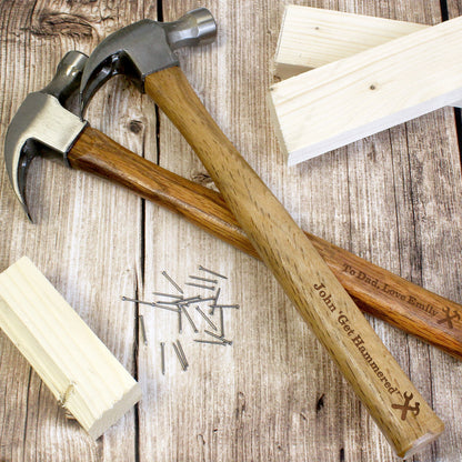 Personalised Man at work Hammer - MK&JD Gifts