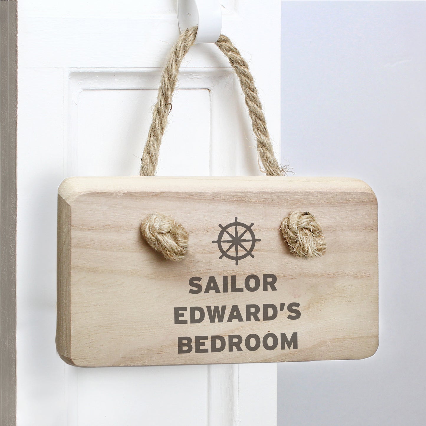 Personalised Nautical Wooden Sign - MK&JD Gifts