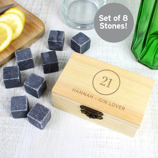 Personalised Birthday Cooling Stones - MK&JD Gifts