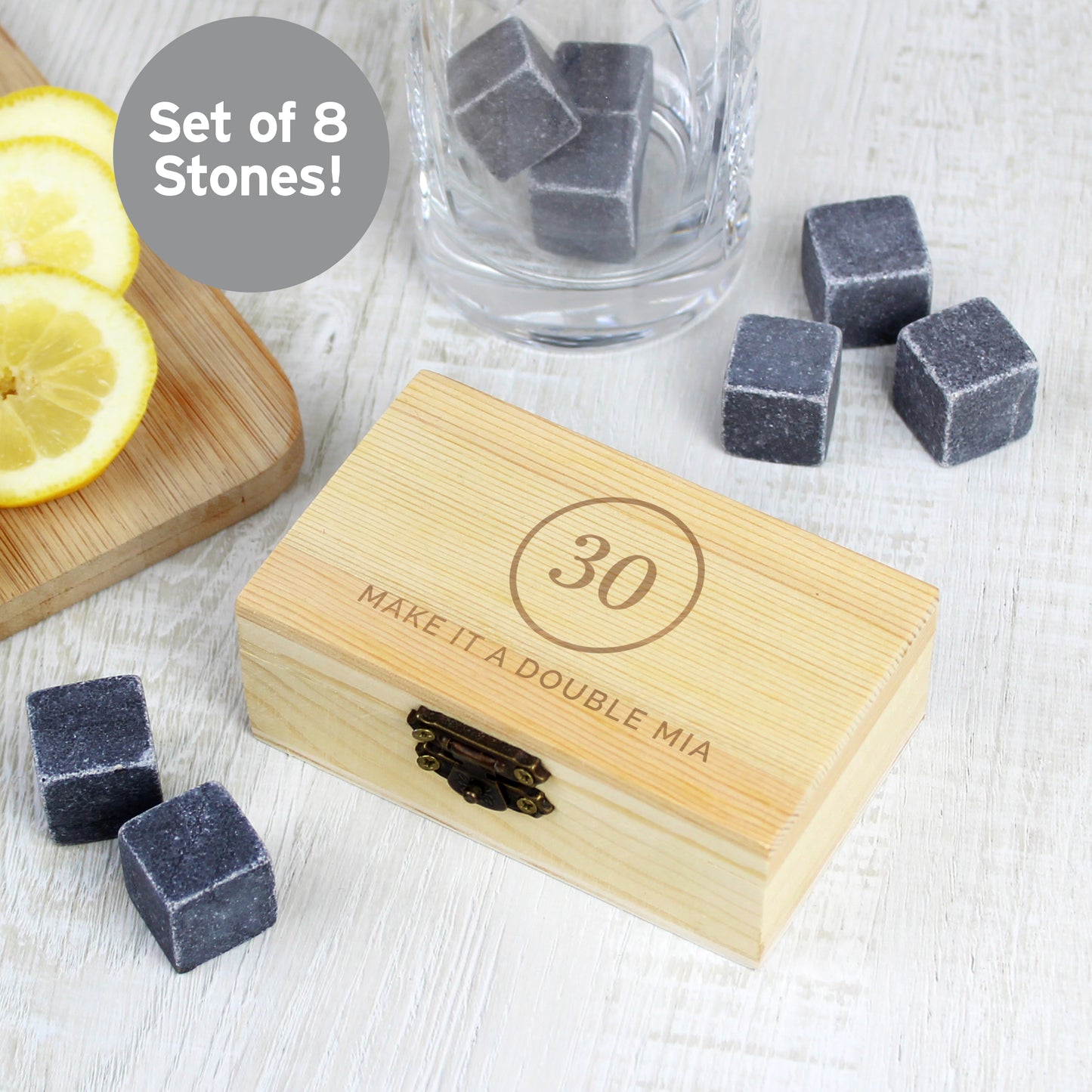 Personalised Birthday Cooling Stones - MK&JD Gifts