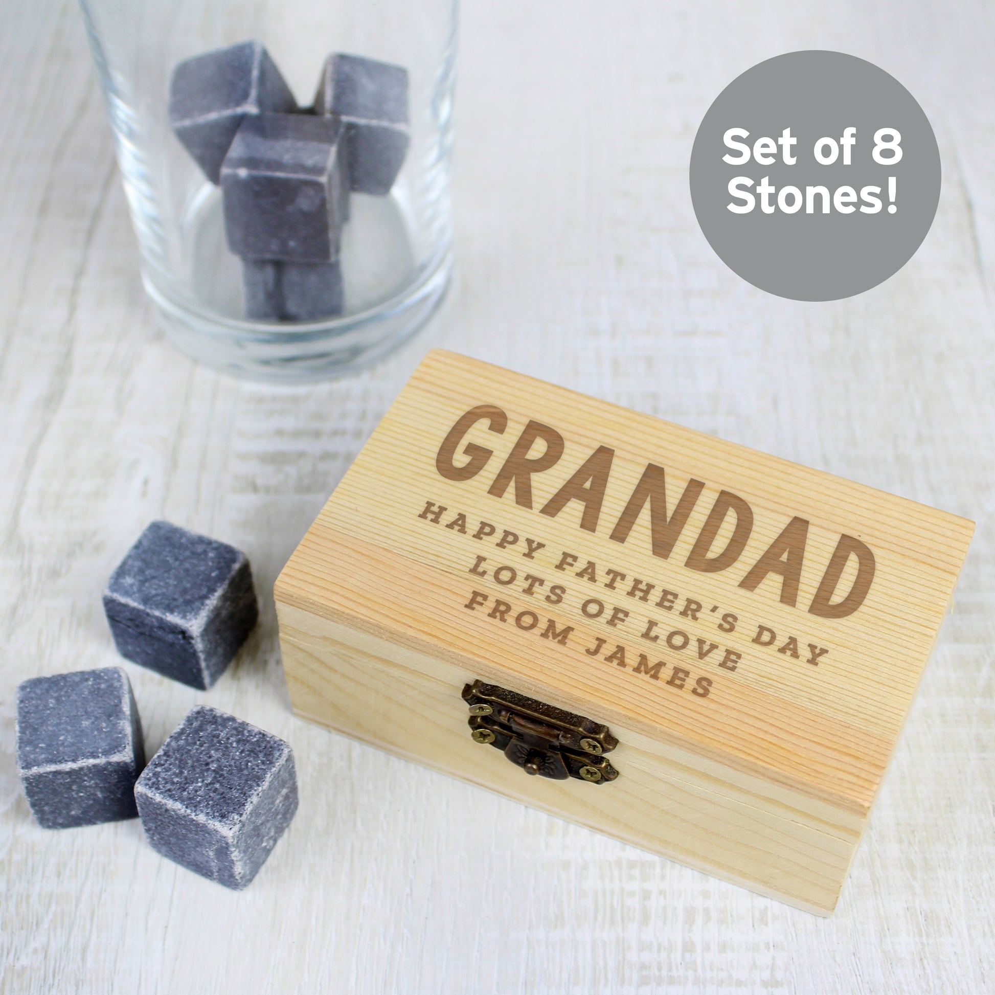 Personalised Free Text Cooling Stones - MK&JD Gifts
