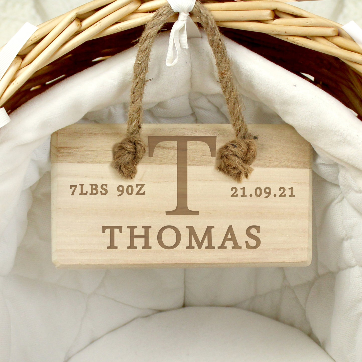 Personalised Initial Wooden Sign - MK&JD Gifts