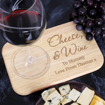 Personalised Free Text Wooden Coaster Tray - MK&JD Gifts