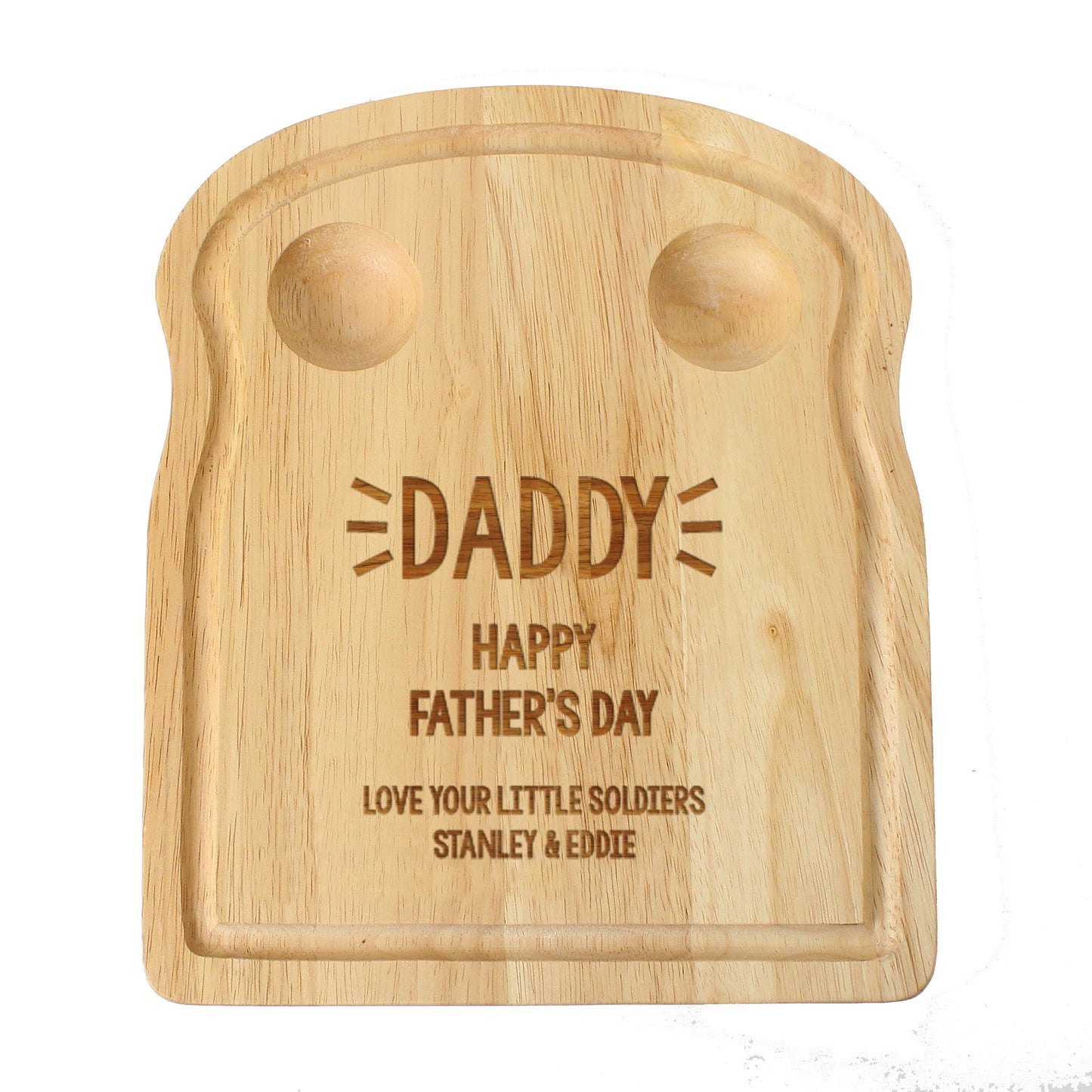 Personalised Free Text Egg & Toast Board - MK&JD Gifts