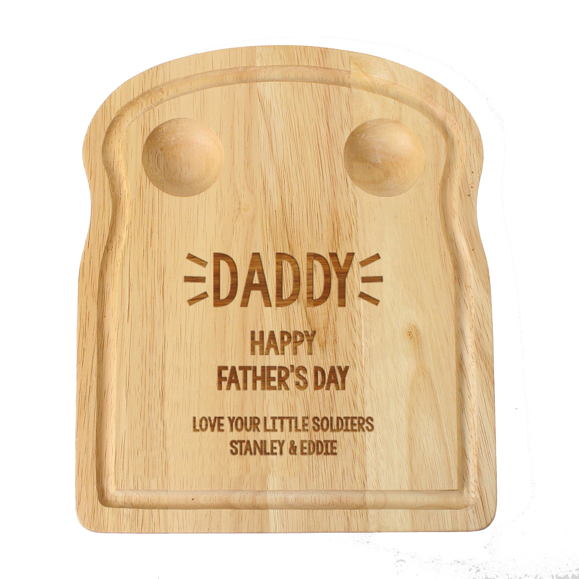 Personalised Free Text Egg & Toast Board - MK&JD Gifts