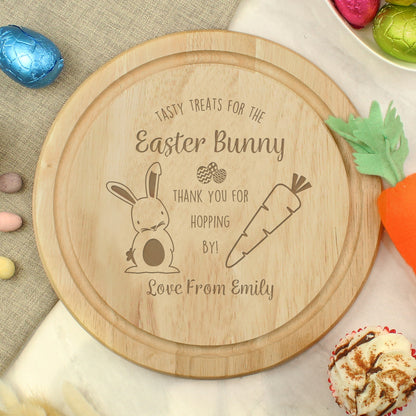 Personalised Easter Bunny Treat Board - MK&JD Gifts
