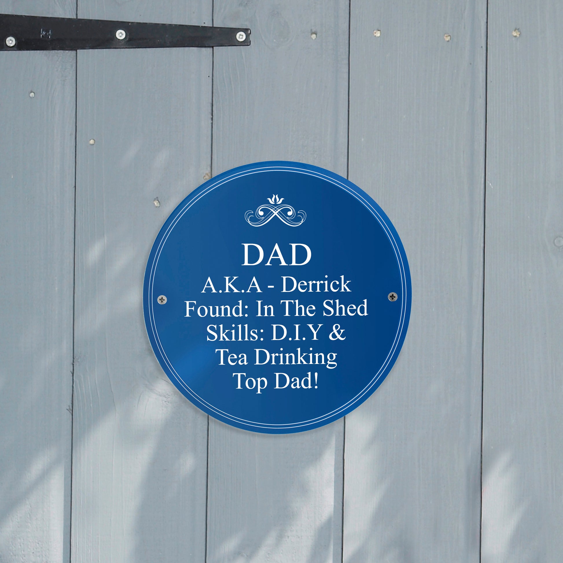 Personalised Heritage Plaque - MK&JD Gifts