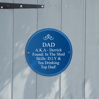Personalised Heritage Plaque - MK&JD Gifts