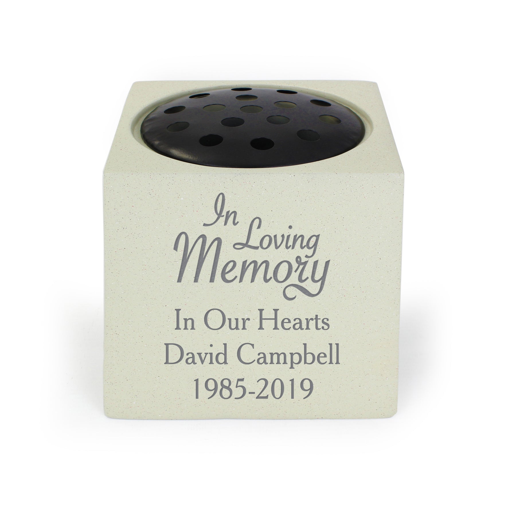 Personalised In Loving Memory Memorial Vase - MK&JD Gifts