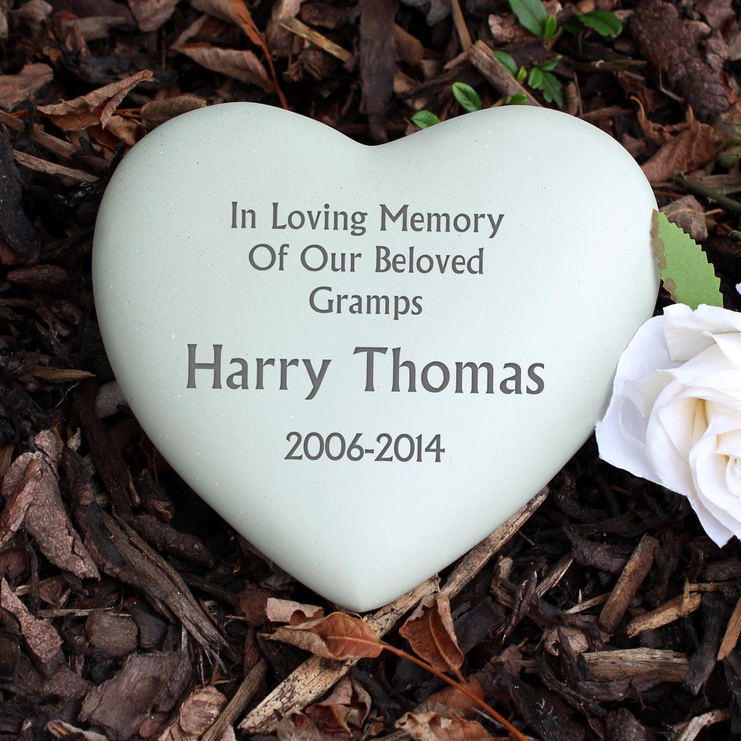 Personalised Heart Memorial - MK&JD Gifts