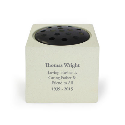 Personalised Memorial Vase - MK&JD Gifts