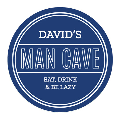 Personalised Man Cave Heritage Plaque - MK&JD Gifts