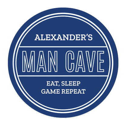 Personalised Man Cave Heritage Plaque - MK&JD Gifts