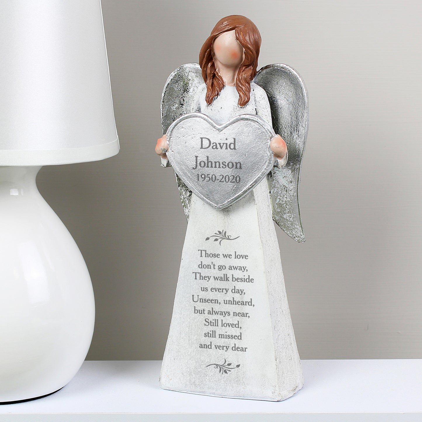 Personalised Memorial Angel Ornament - MK&JD Gifts