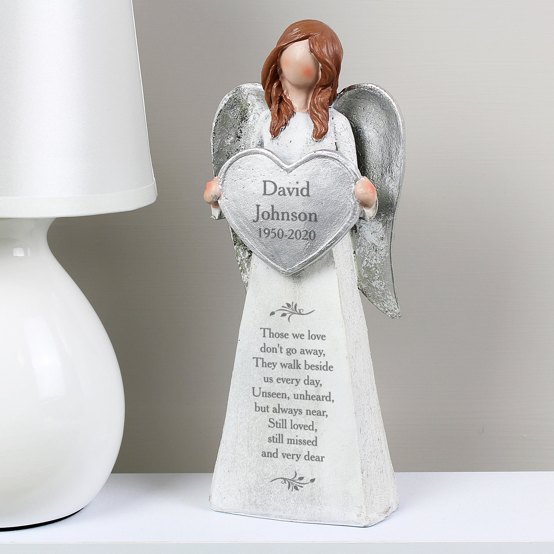 Personalised Memorial Angel Ornament - MK&JD Gifts