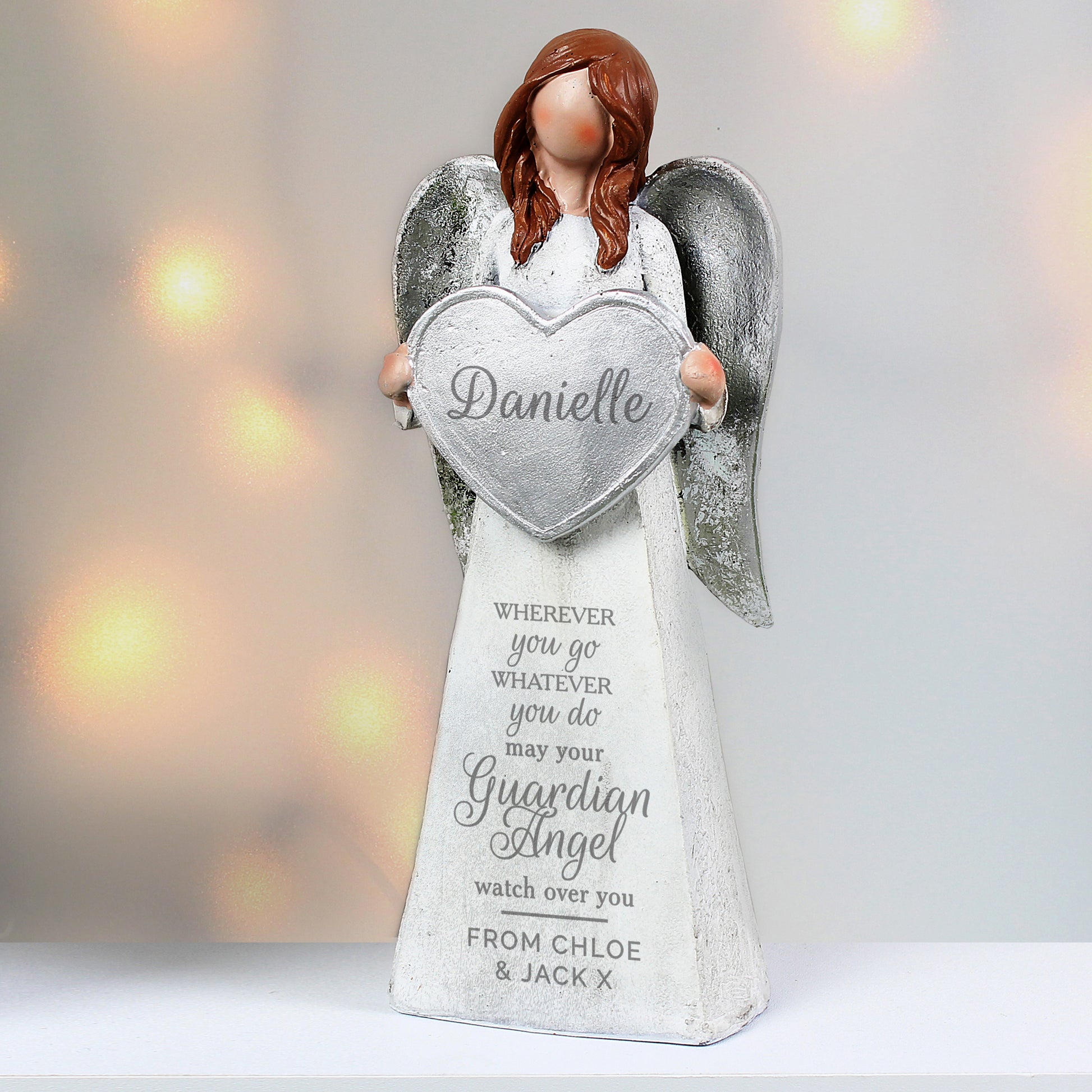 Personalised Guardian Angel Ornament - MK&JD Gifts