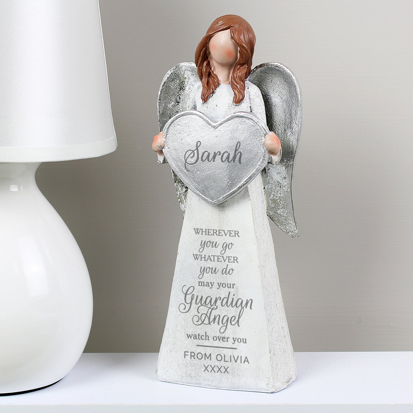 Personalised Guardian Angel Ornament - MK&JD Gifts