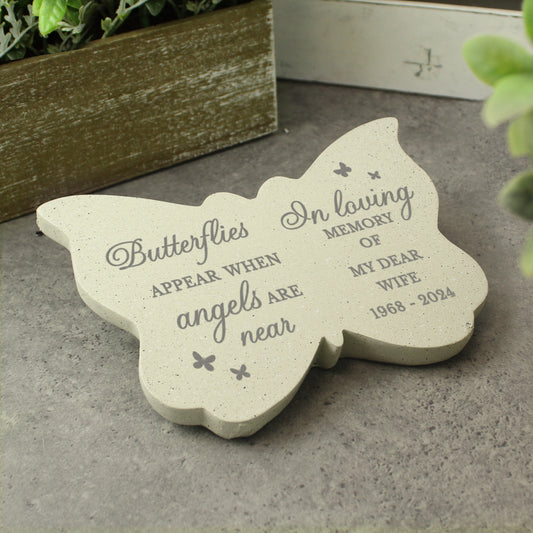 Personalised Butterflies Appear Memorial Butterfly