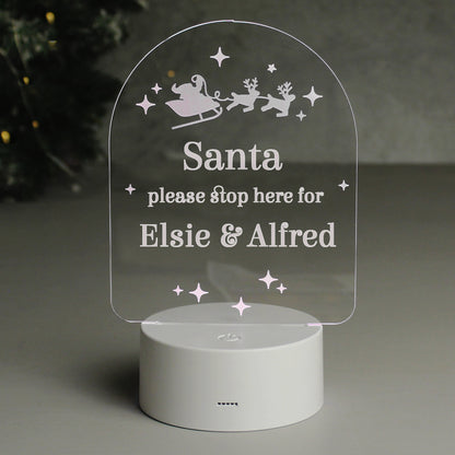 Personalised Free Text Christmas LED Light - MK&JD Gifts