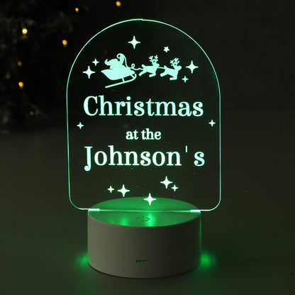 Personalised Free Text Christmas LED Light - MK&JD Gifts