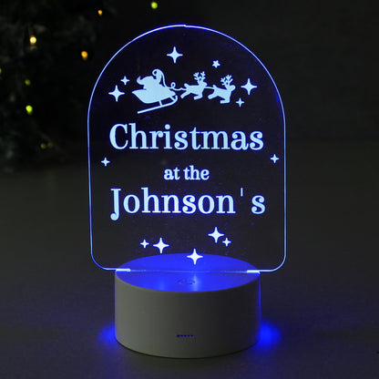 Personalised Free Text Christmas LED Light - MK&JD Gifts