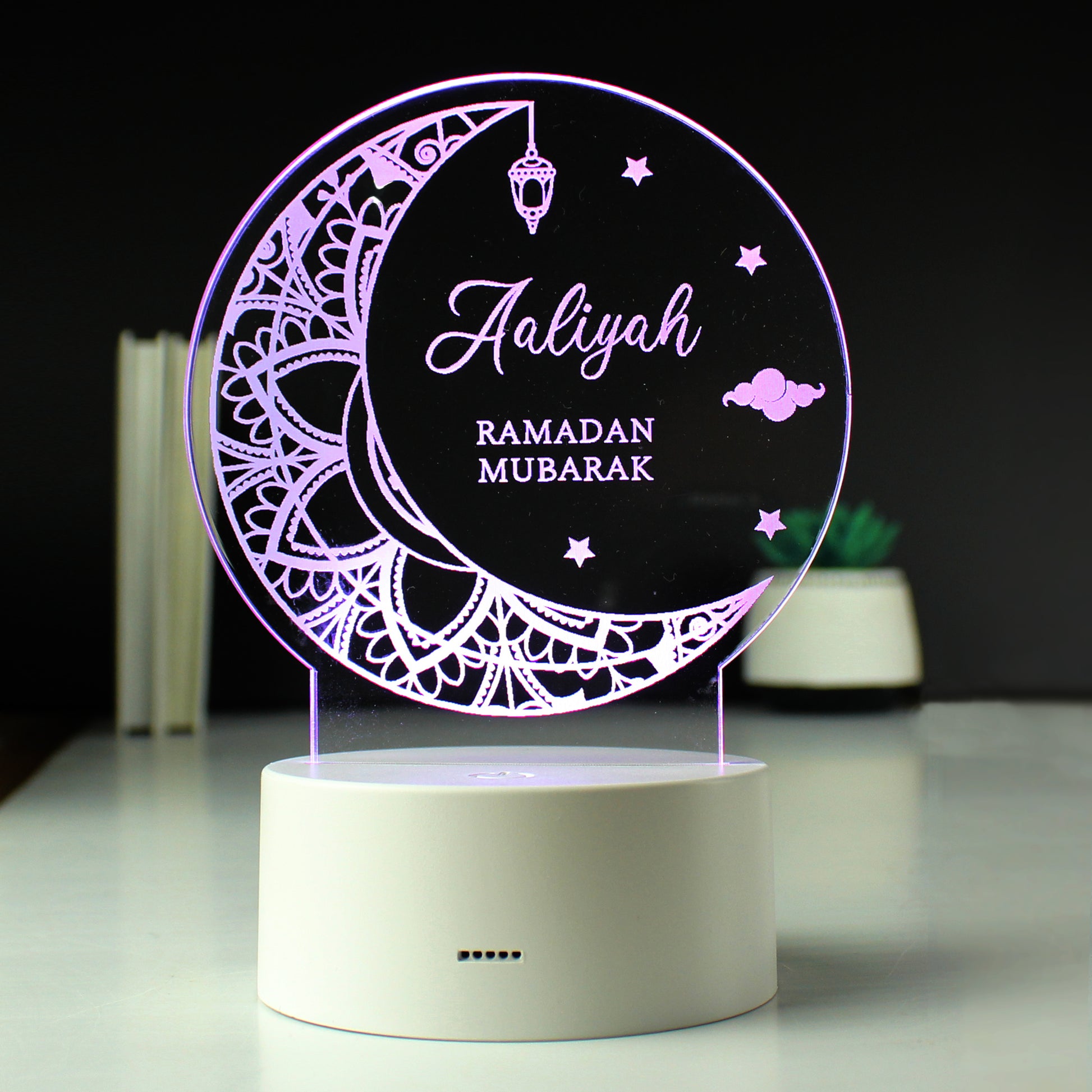 Personalised Eid and Ramadan LED Light - MK&JD Gifts