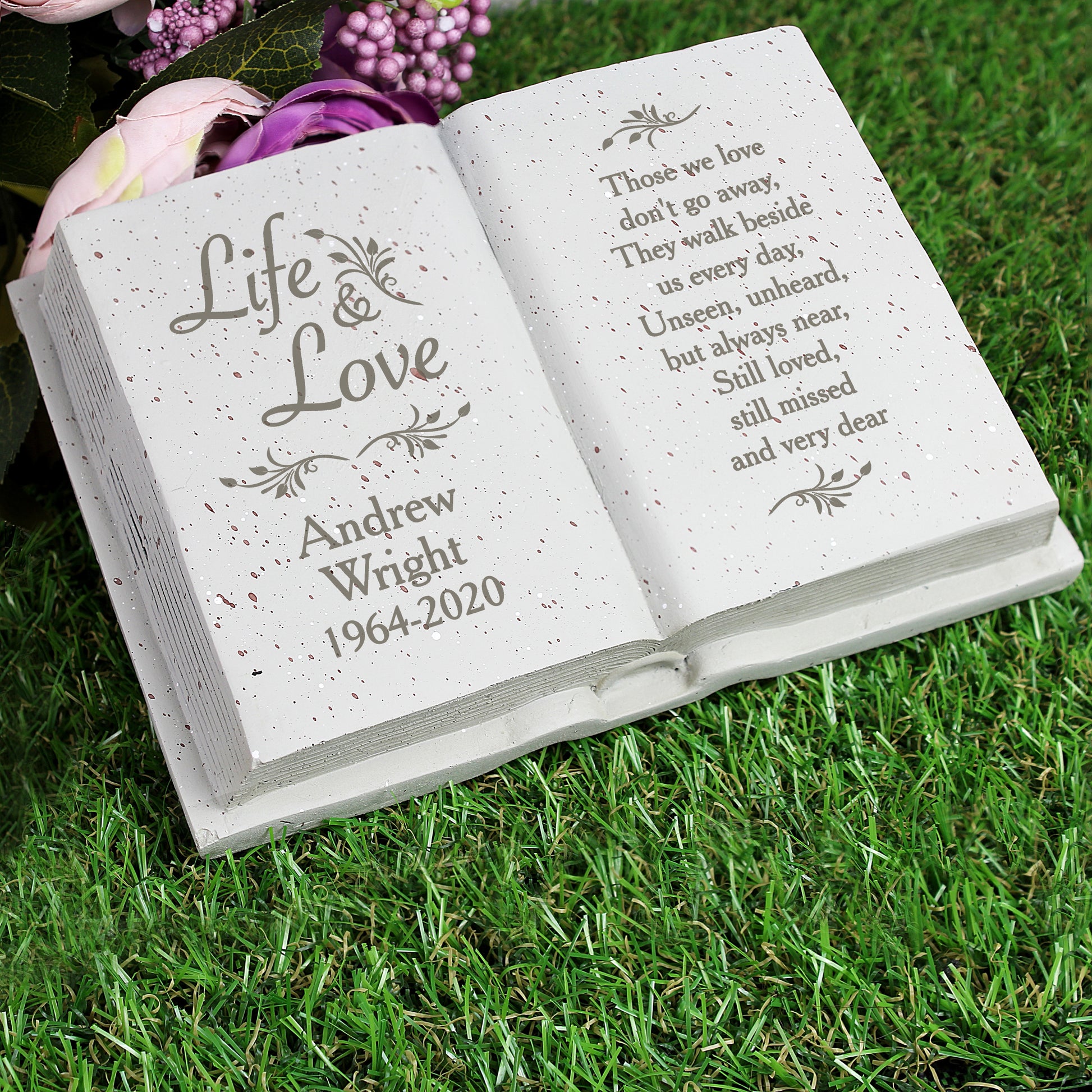 Personalised Life & Love Memorial Book - MK&JD Gifts