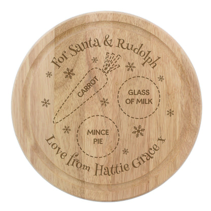 Personalised Christmas Eve Mince Pie Board - MK&JD Gifts