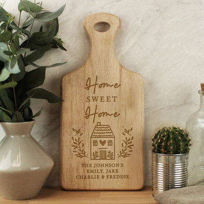 Personalised HOME Wooden Paddle Board - MK&JD Gifts