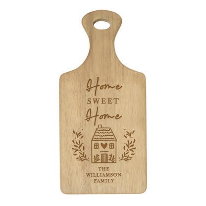 Personalised HOME Wooden Paddle Board - MK&JD Gifts
