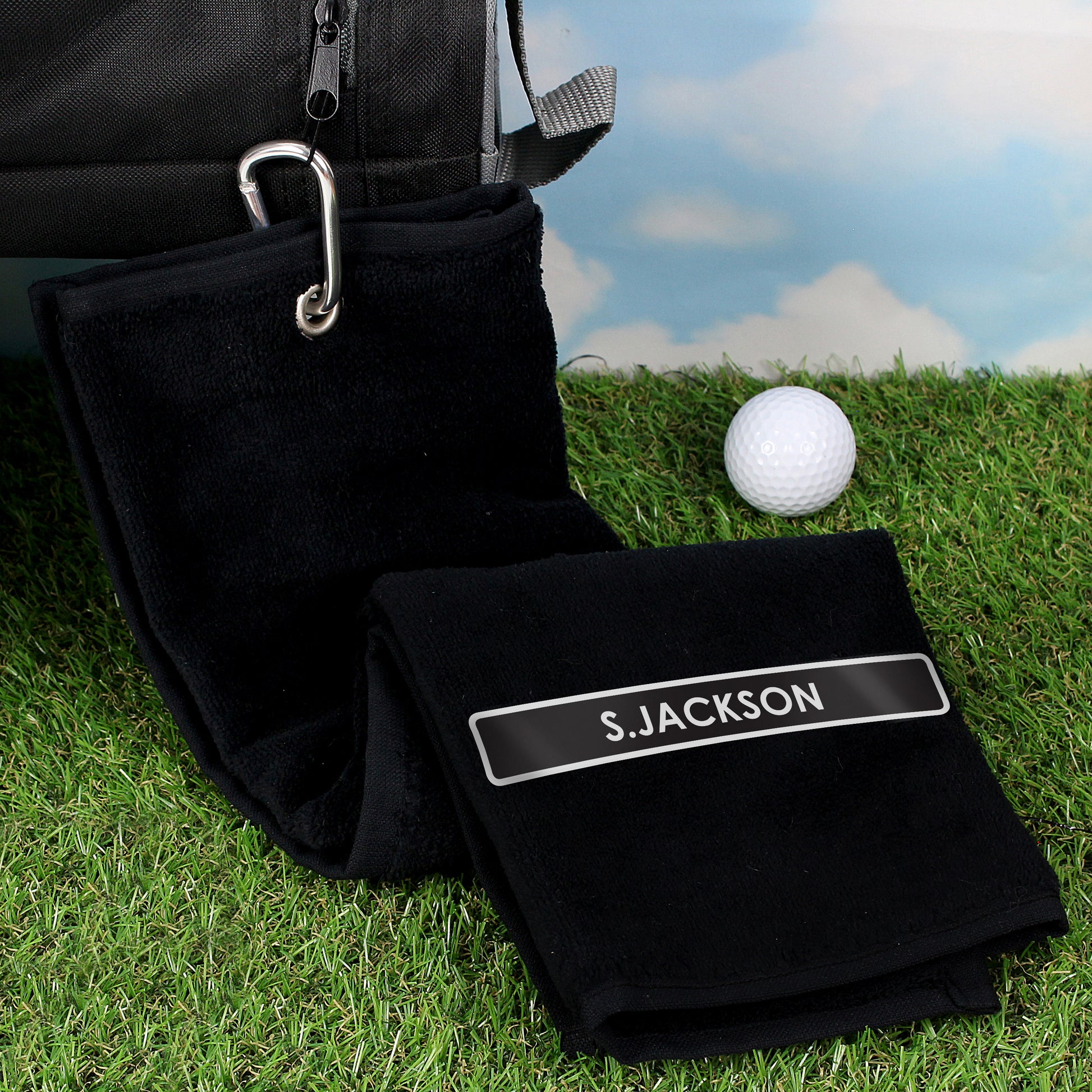 Personalised Golf Towel - MK&JD Gifts