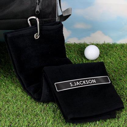 Personalised Golf Towel - MK&JD Gifts