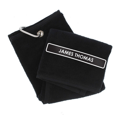 Personalised Golf Towel - MK&JD Gifts