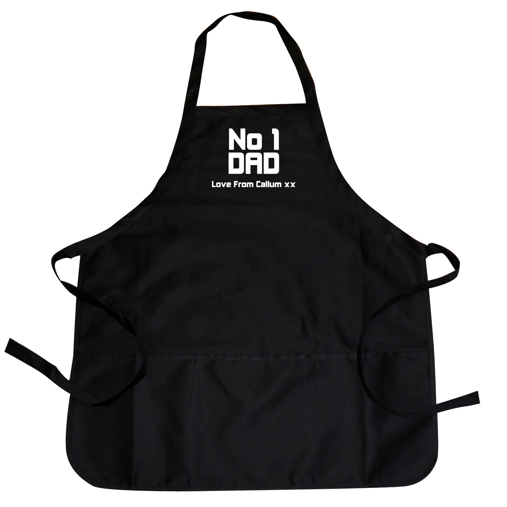 Personalised No.1 Dad Apron - MK&JD Gifts